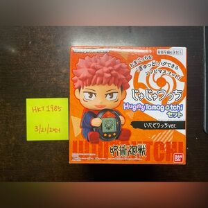 Jujutsu Kaisen HugmyTamagotchi Set Tamagotchi ver. Yuji Itadori Figure toy NIB